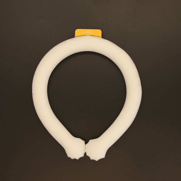 Wearable PCM neck warm tube